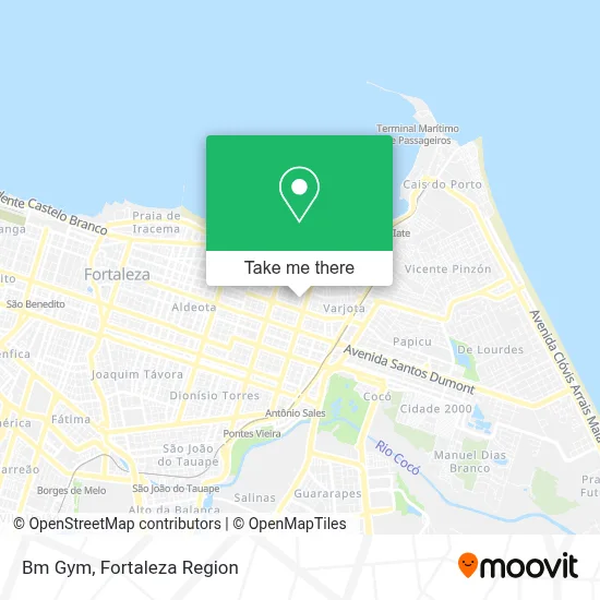 Bm Gym map