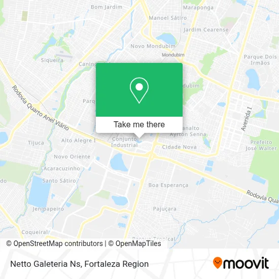 Netto Galeteria Ns map