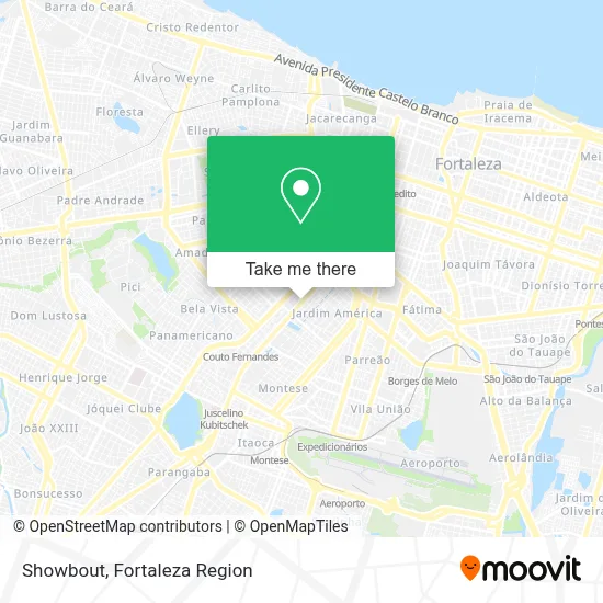 Showbout map