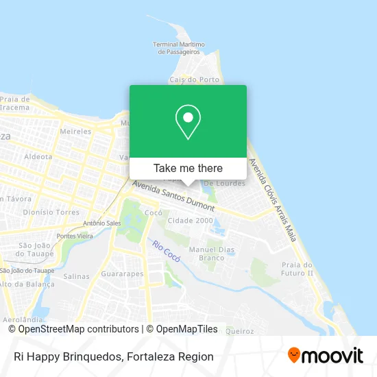 Ri Happy Brinquedos map