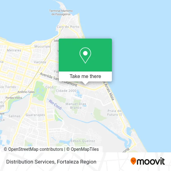 Distribution Services map