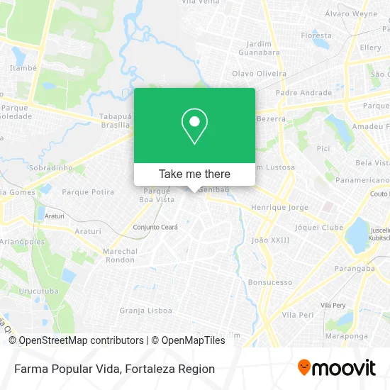 Farma Popular Vida map