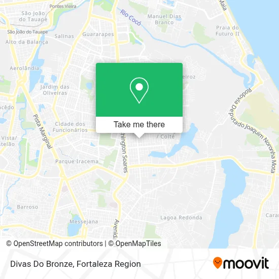 Divas Do Bronze map