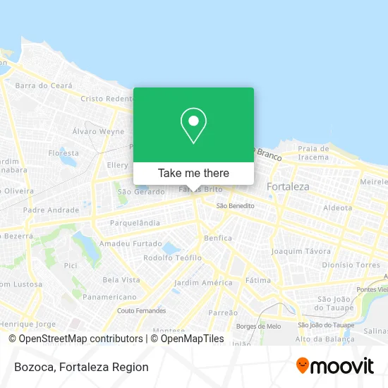 Bozoca map