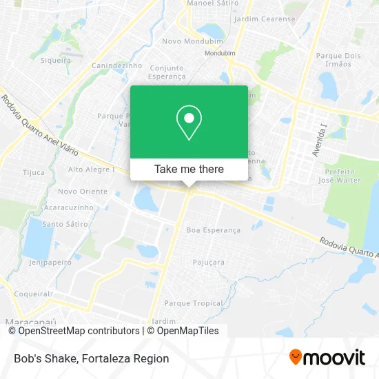 Bob's Shake map