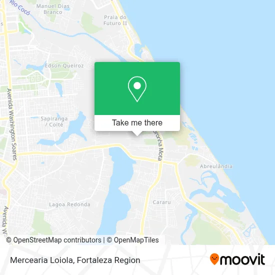 Mercearia Loiola map