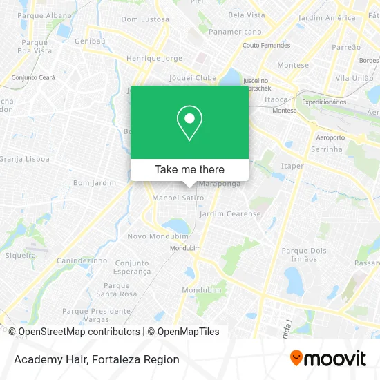 Academy Hair map