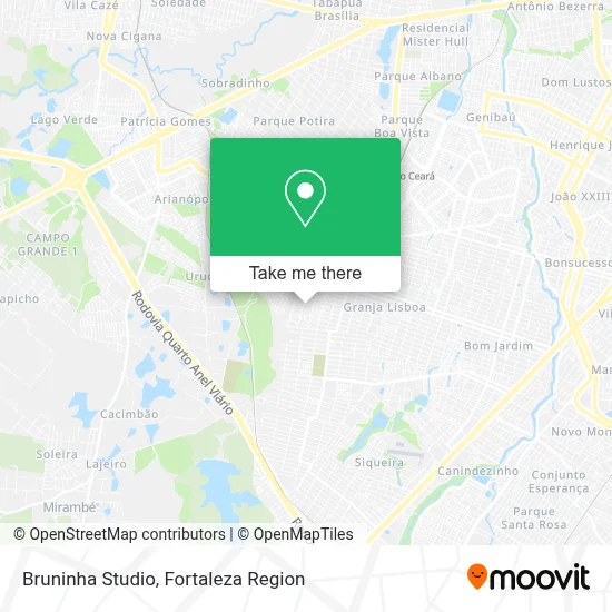 Bruninha Studio map