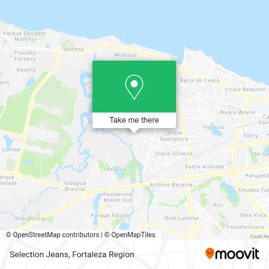 Selection Jeans map