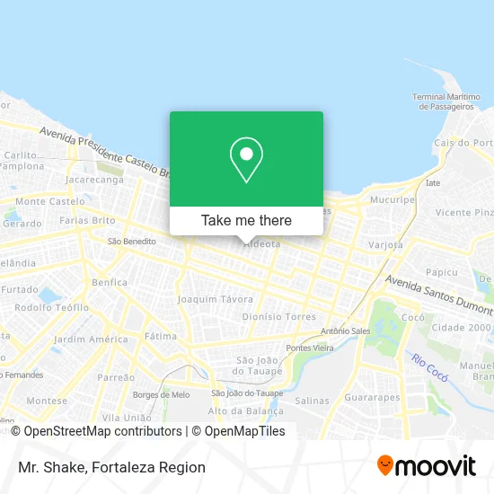 Mr. Shake map