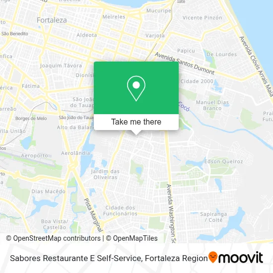 Sabores Restaurante E Self-Service map