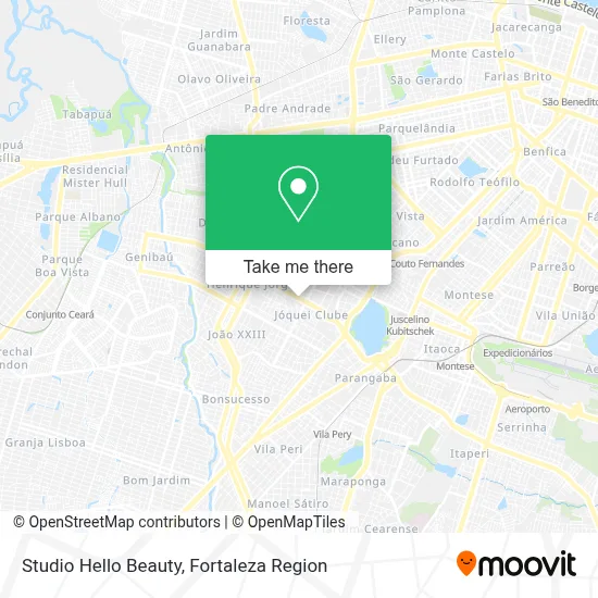 Studio Hello Beauty map