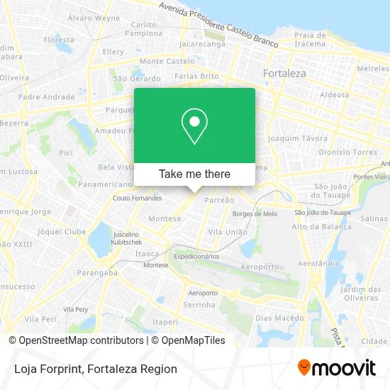 Loja Forprint map