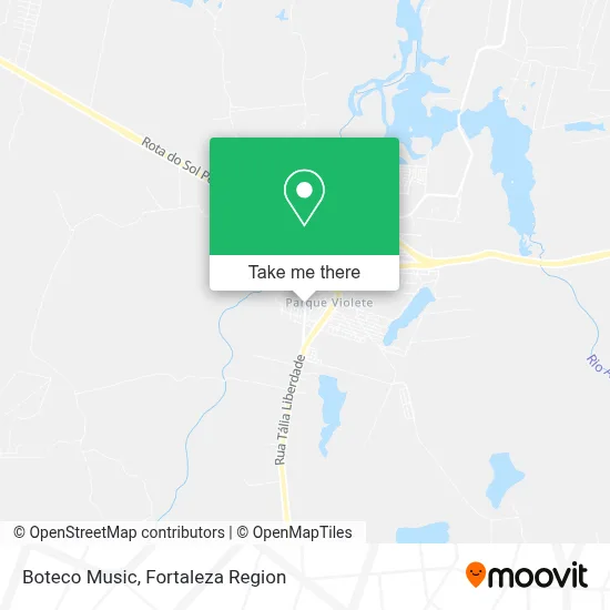 Boteco Music map