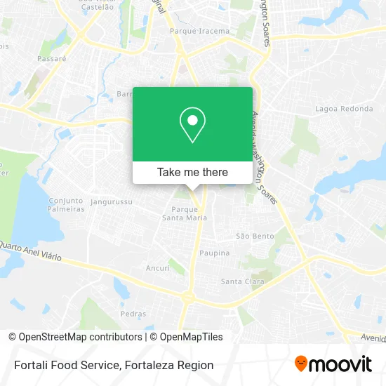 Fortali Food Service map