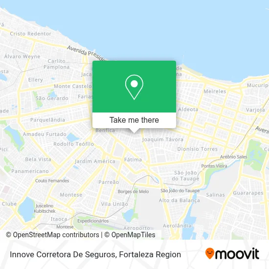 Innove Corretora De Seguros map