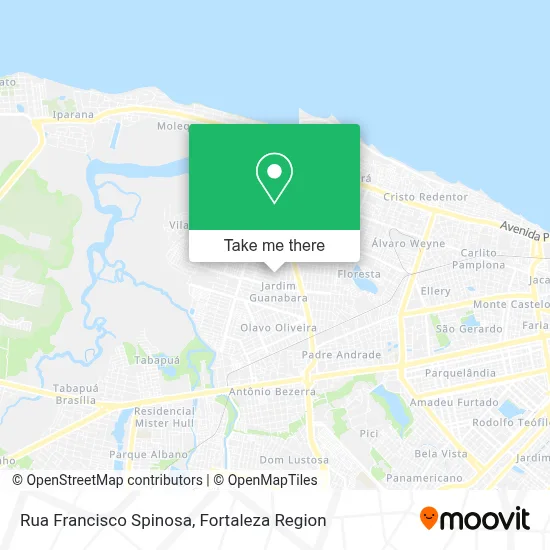 Rua Francisco Spinosa map