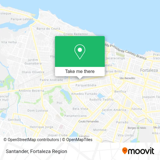 Santander map