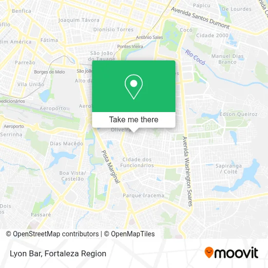 Lyon Bar map