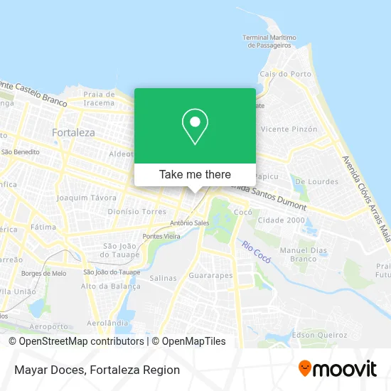 Mayar Doces map
