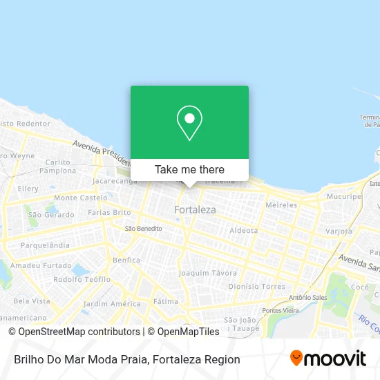 Brilho Do Mar Moda Praia map