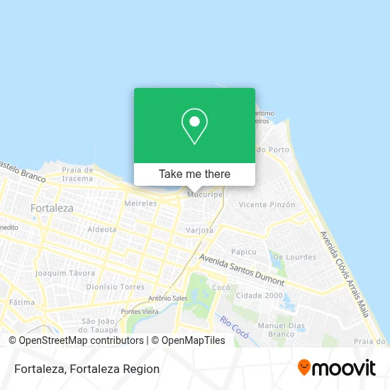 Fortaleza map