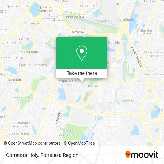 Corretora Holy map
