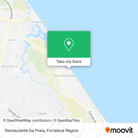 Restaurante Da Praia map