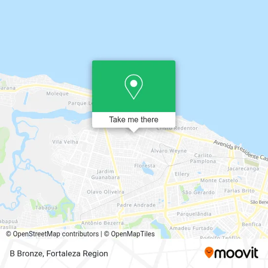 B Bronze map