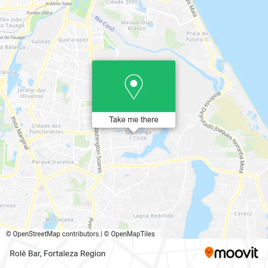Rolê Bar map