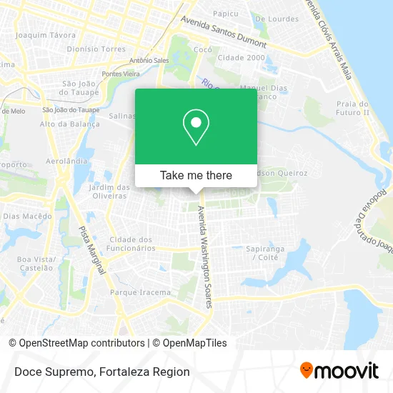 Doce Supremo map