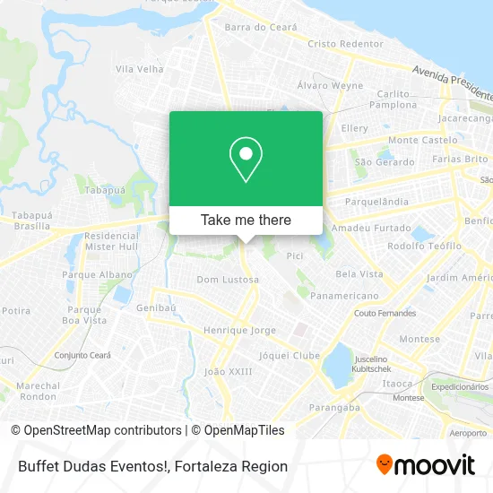 Buffet Dudas Eventos! map