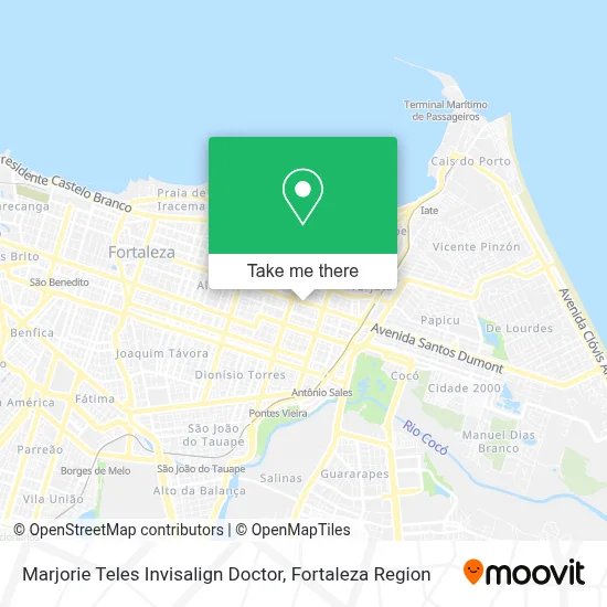 Marjorie Teles Invisalign Doctor map