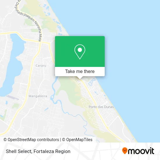 Shell Select map