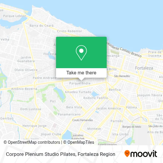 Corpore Plenium Studio Pilates map