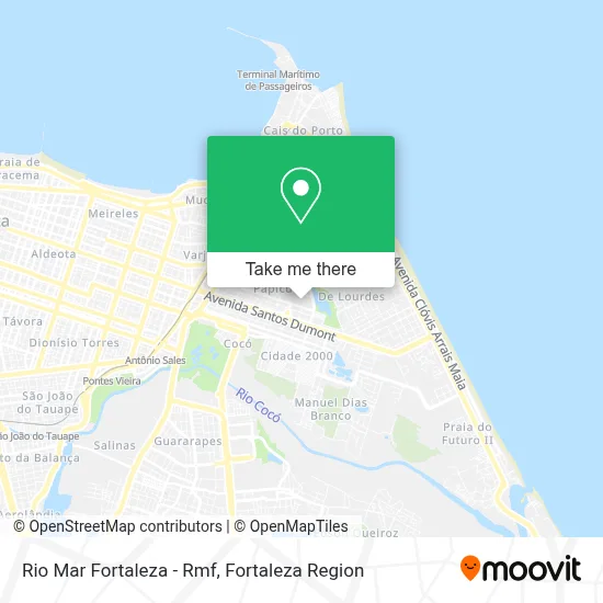 Rio Mar Fortaleza - Rmf map