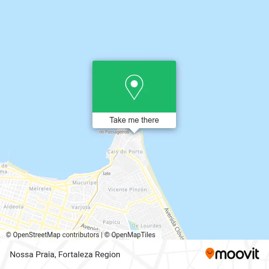 Nossa Praia map