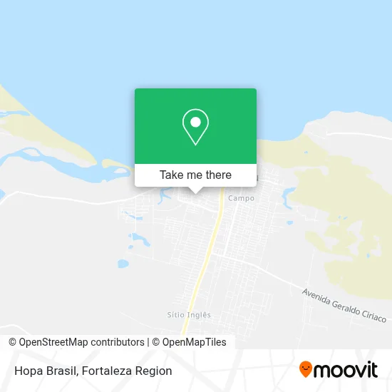 Hopa Brasil map