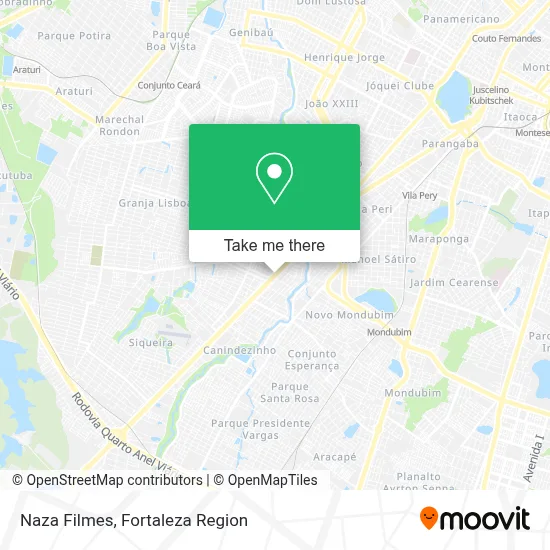 Naza Filmes map
