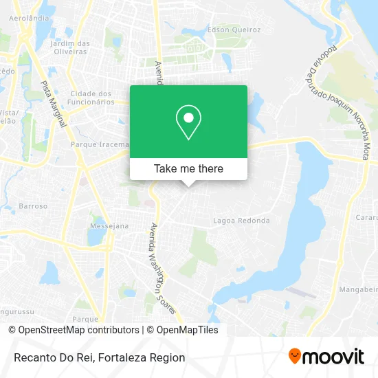 Recanto Do Rei map