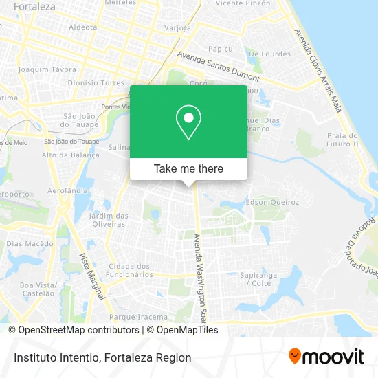 Instituto Intentio map