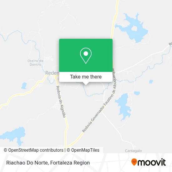 Riachao Do Norte map