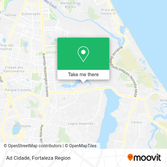 Ad Cidade map