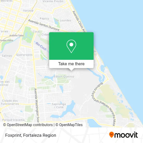 Foxprint map