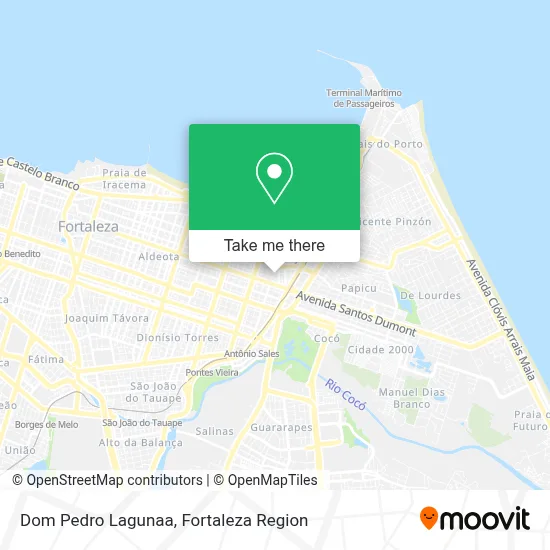 Dom Pedro Lagunaa map