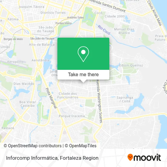 Inforcomp Informática map