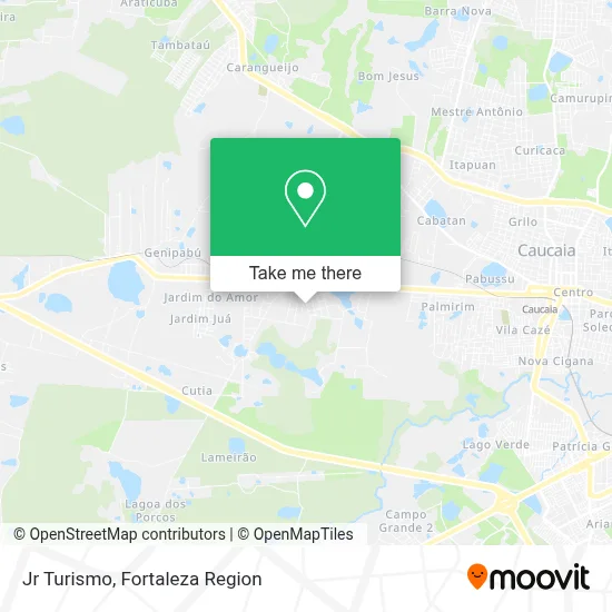 Jr Turismo map
