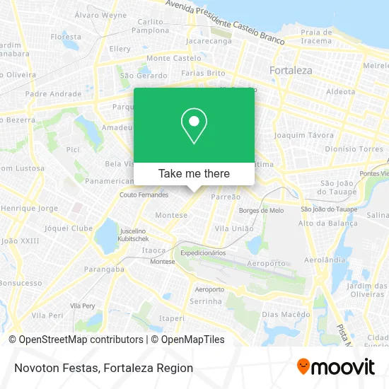 Novoton Festas map