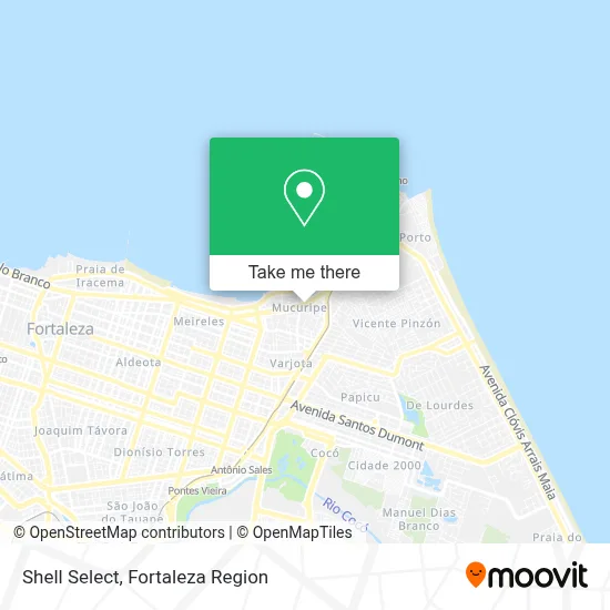 Shell Select map
