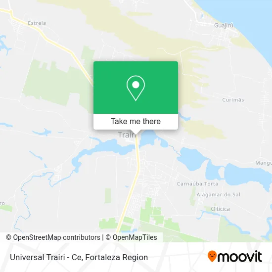 Universal Trairi - Ce map